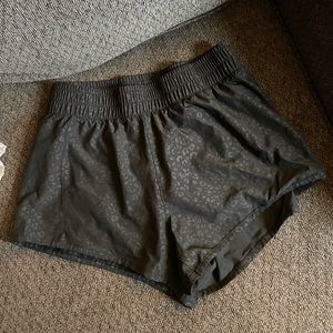 Black Cheetah Exercise shorts